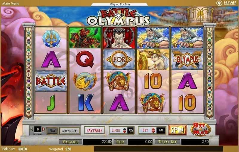 Play Battle for Olympus