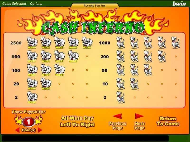 Cash Inferno Cash Inferno