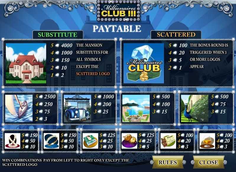 Millionaires Club III Millionaires Club III