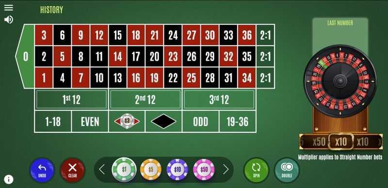 Play Platinum Chip Roulette
