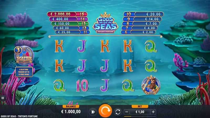 Play Gods of Seas Triton's Fortune