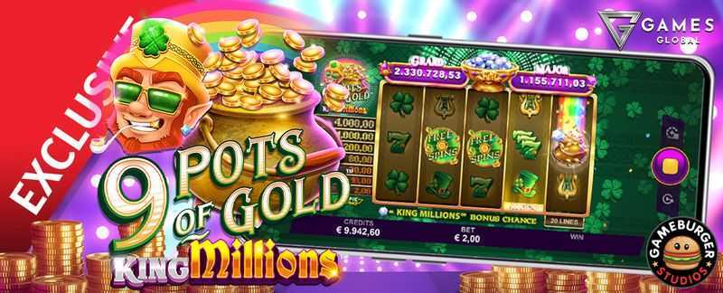 9 Pots of Gold King Millions