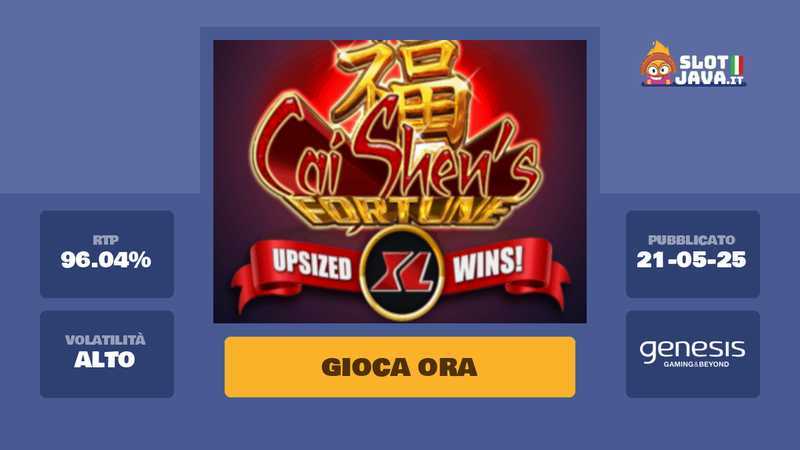CaiShen's Fortune XL CaiShen's Fortune XL