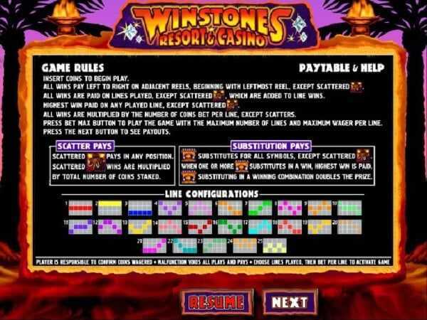 Play Winstones Resort & Casino