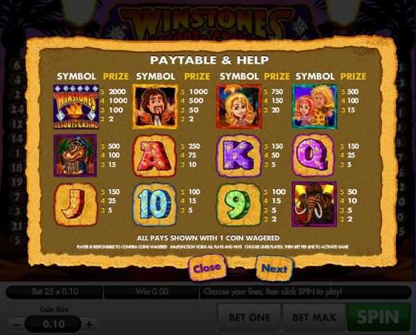 Winstones Resort & Casino Winstones Resort & Casino