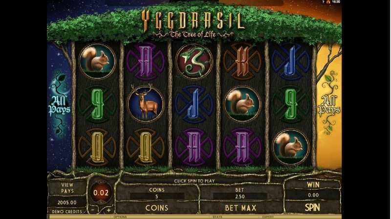 Play Yggdrasil: The Tree of Life Slots
