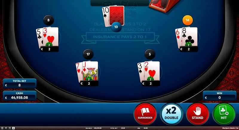 Play Atlantic City Blackjack