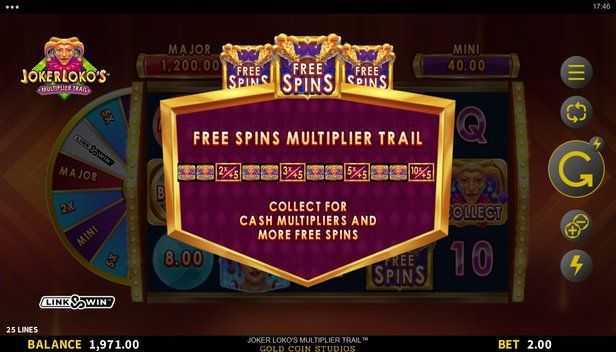 Play Joker Loko's Multiplier Trail