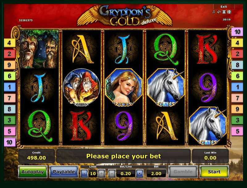 Play Gryphon's Gold deluxe
