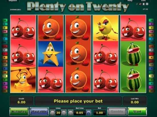 Plenty on Twenty Plenty on Twenty