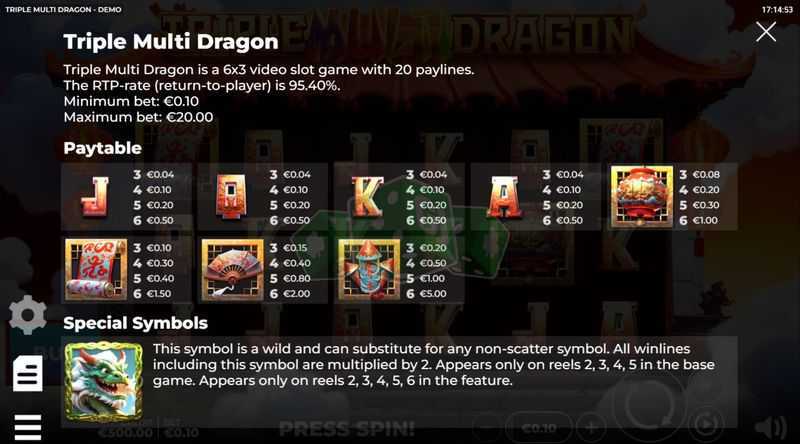 Triple Multi Dragon Triple Multi Dragon