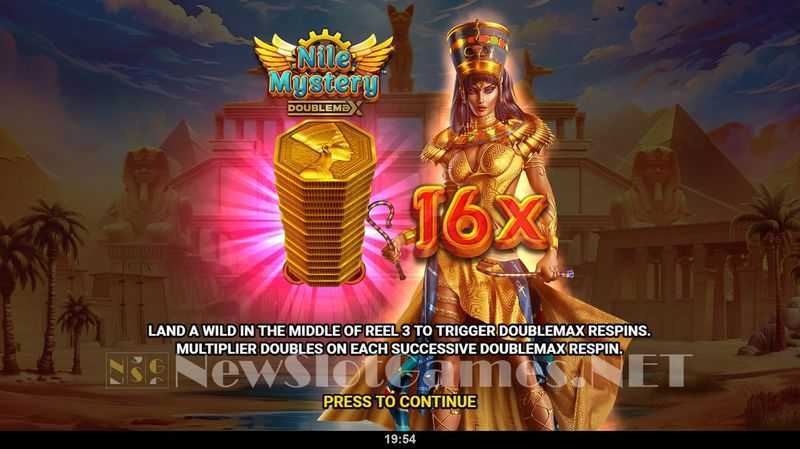 Play Nile Mystery DoubleMax