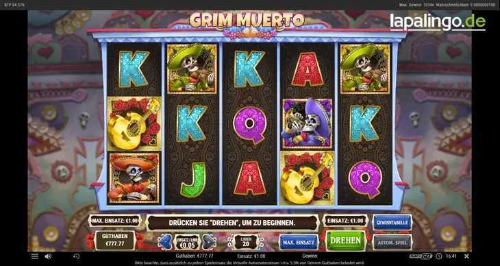Play Grim Muerto