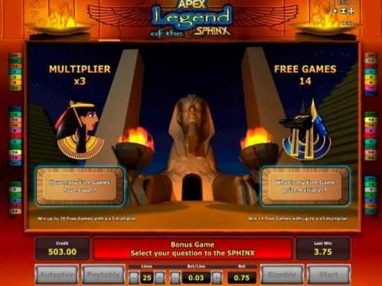 Legend of the Sphinx