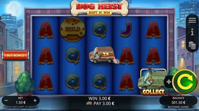 Dog Heist Shift 'N' Win Dog Heist Shift 'N' Win
