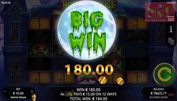 Play Horror House by Booming Games