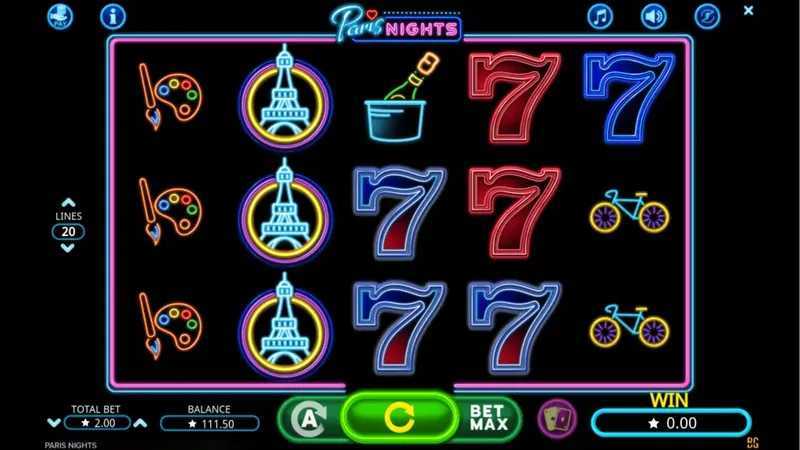 Play Paris Nights by Booming Games
