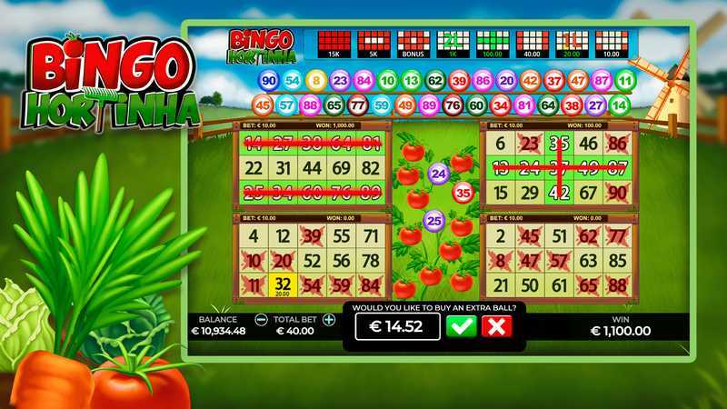 Play Bingo Hortinha by Caleta Gaming