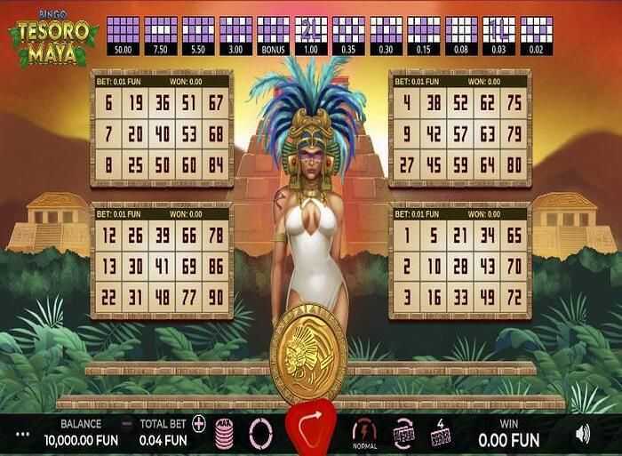 Bingo Tesoro Maya Bingo Tesoro Maya