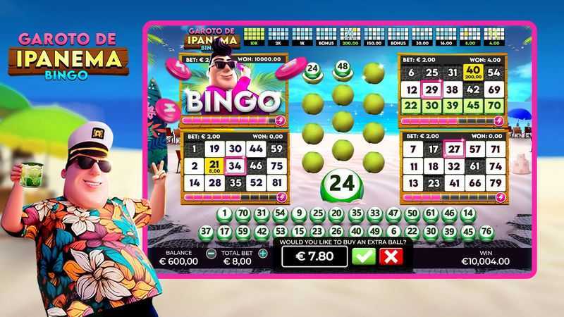 Garoto de Ipanema Bingo Garoto de Ipanema Bingo