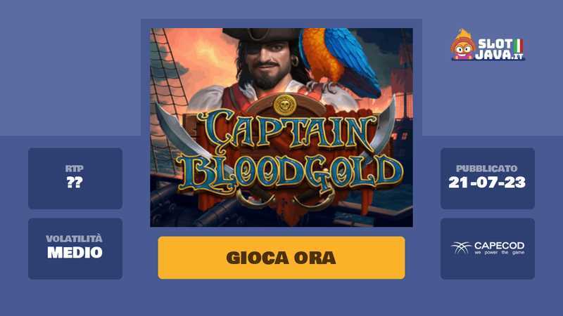 Play Captain Bloodgold by Capecod Gaming