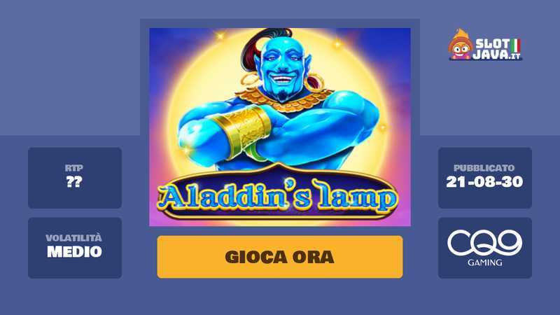 Aladdin's Lamp Aladdin's Lamp