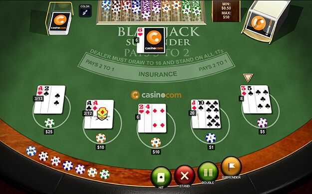 Blackjack Surrender Blackjack Surrender