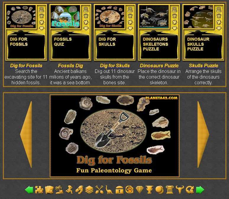 Falling Fossils Falling Fossils