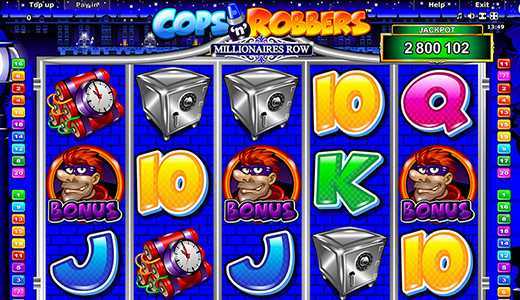 Play Cops 'n' Robbers Millionaires Row by Greentube