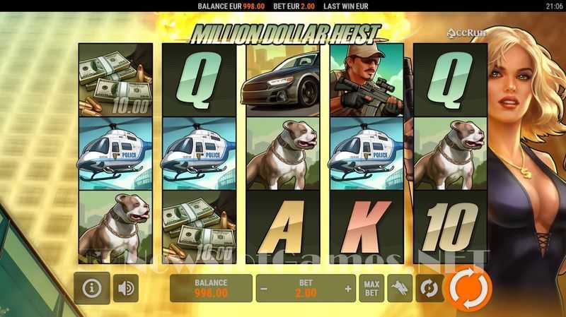 Play Million Dollar Heist by Greentube