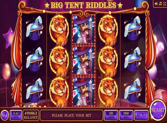 Play Big Tent Riddles by Inbet Games