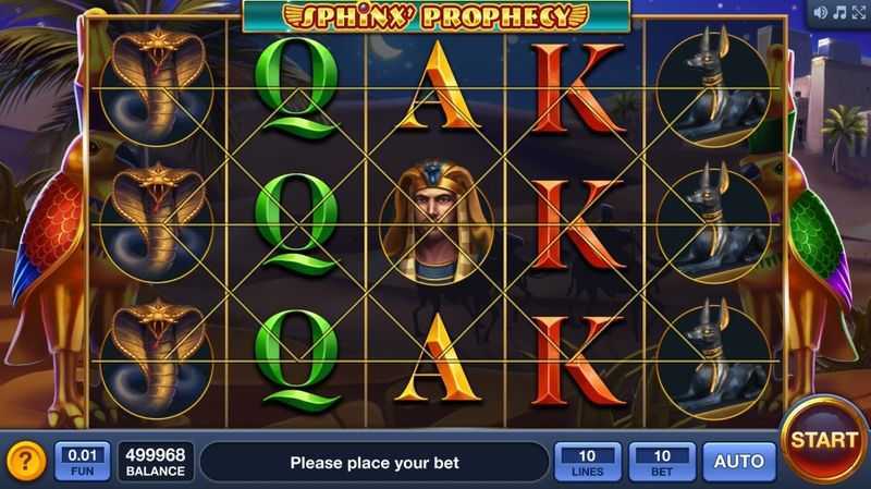 Play Sphinx' Prophecy by Inbet Games