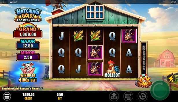 Play Hatching Gold! Rooster's Riches by Infinity Dragon Studios