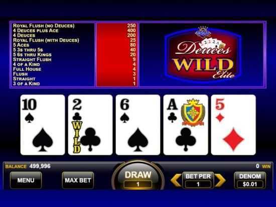 4x Deuce Wild Poker 4x Deuce Wild Poker