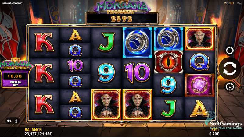 Play Morgana Megaways by Isoftbet