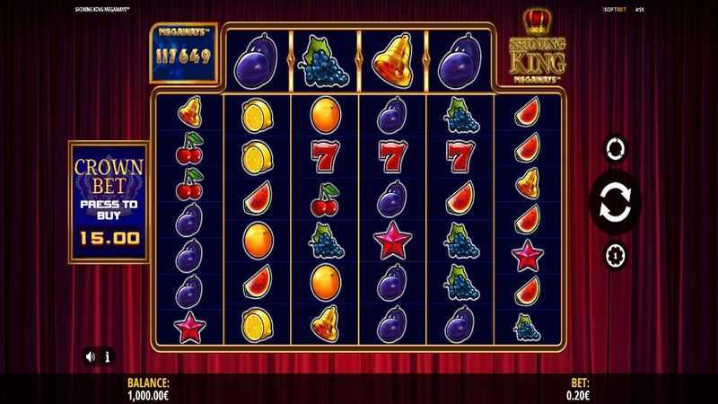Shining King Megaways Dice Shining King Megaways Dice