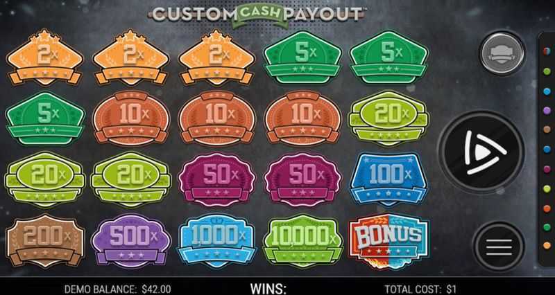 Custom Cash Payout Custom Cash Payout