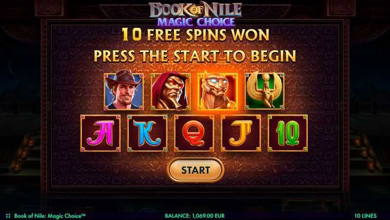 Book of Nile Magic Choice Book of Nile Magic Choice