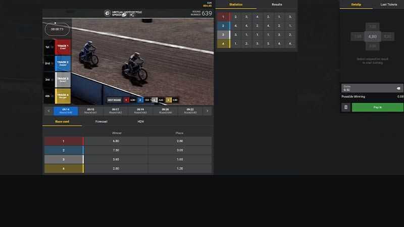 Virtual Motorcycle Speedway