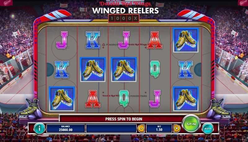 Detroit Red Wings Winged Reelers