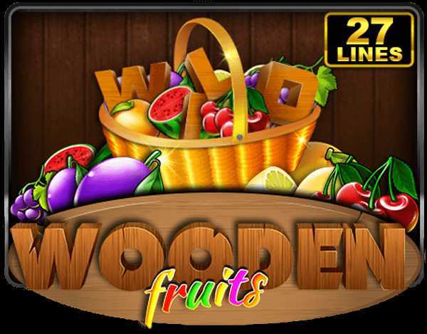 Wooden Fruits