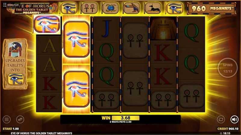 Eye Of Horus The Golden Tablet Megaways