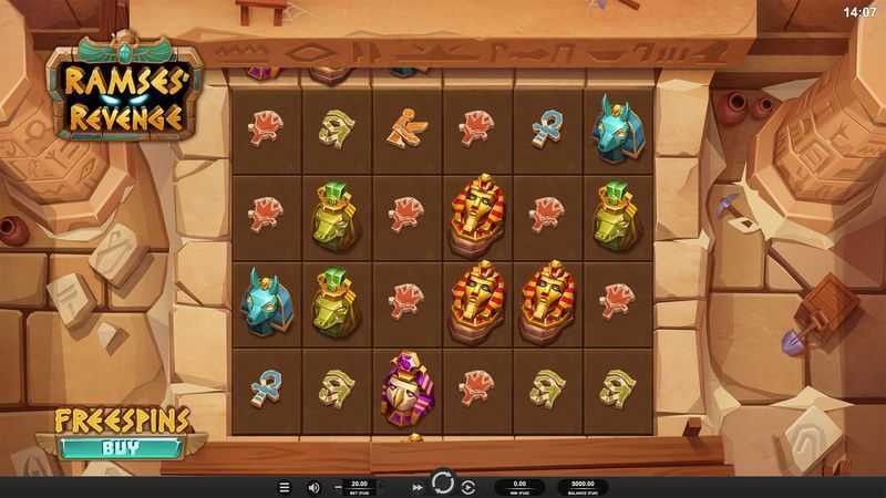Play Ramses Revenge by Relax Gaming