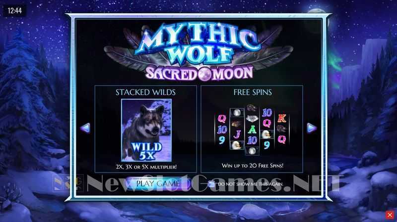 Mythic Wolf Sacred Moon Mythic Wolf Sacred Moon
