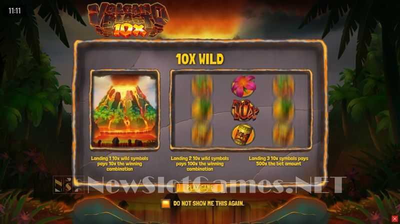 Volcano Blast 10X Volcano Blast 10X