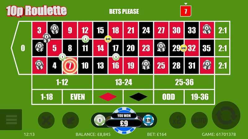 10p Roulette 10p Roulette